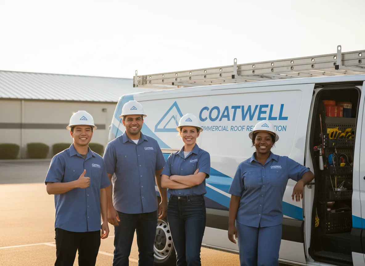 Commercial roof coating company in Minerva, NY